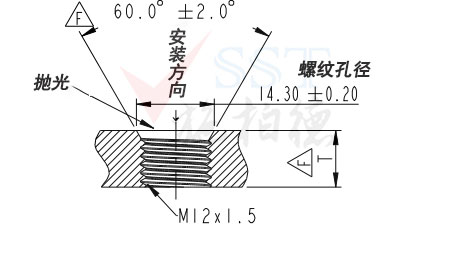 螺纹型透气阀外壳大于等于3mm时