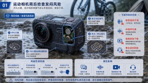 运动相机雨后拾音发闷，SST施柏德防水透声膜装在哪里？ 封面图