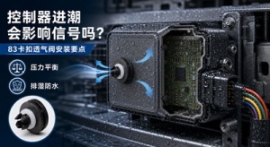 线控转向控制器进潮与83卡扣透气阀安装要点封面图