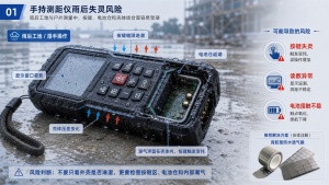 手持测距仪雨后按键失灵，SST施柏德背胶型透气膜怎么排湿？ 封面图