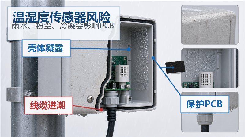SST施柏德黑色背胶透气膜用于温湿度传感器侧面贴装、通气防水和粉尘阻挡