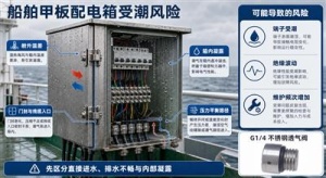 Marine deck distribution box cover
