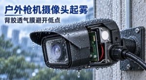 枪机摄像头雨后反复进潮？先查壳体透气窗口 封面图
